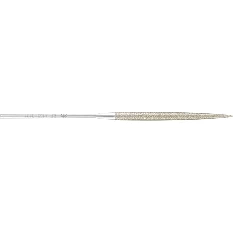 5-1/2" Diamond Needle File Half Round, Medium Cut