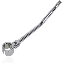 ABN 7/8in 22mm Flexible Head Oxygen Sensor Head Wrench, Forged Steel Heavy Duty