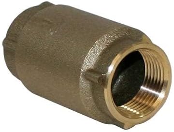 Merrill CVNL125 1-1/4" No-Lead Brass In-Line Check Valve 700 Series