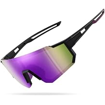 Polarized Sports Sunglasses for Men and Women,Fishing Cycling Mountain Bike Baseball Sunglasses with UV Protection