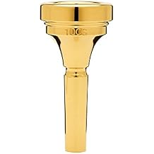Denis Wick DW4880-10CS Gold-plated Alto or Medium-Bore Trombone Mouthpiece