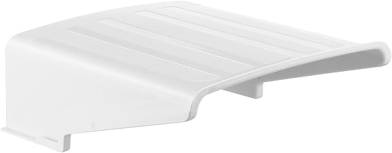 KALLORY Weatherproof Camera Cover, Rain, Sun, and, Easy Installation, Compatible with Various Models, Durable Plastic Material, White Color, Ideal for Outdoor Use