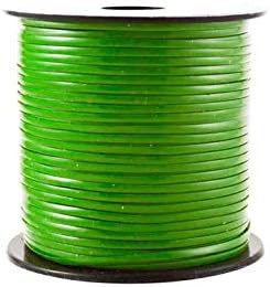 Apple Green Plastic Craft Lace Lanyard Gimp String Bulk 100 Yard Roll
