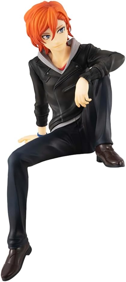 QAHEART BSD Figure Nakahara Chuuya Statue, Anime Figure Model Statue Cake Topper Decoration Handmade Collectible Desktop Figure Gifts for Fans