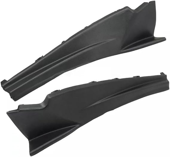 2Pcs Wiper Cowl Extension Trim Set 66895-3KA0A 66894-3KA0A Compatible with Automotive Vehicle Models Pathfinder 2013 2020 for Part Number 66895-3KA0A 66894-3KA0A