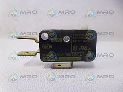 Microswitch, Plunger, 1Co, 16A, 250V - XGG2-88-Z1