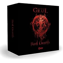 Tainted Grail The Red Death Board Game CAMPAIGN EXPANSION - Advanced Campaign Challenge with New Story & Threats! Strategy Game, Ages 14+, 1-4 Players, 2-3 Hour Playtime, Made by Awaken Realms