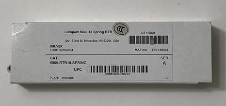 New 5069-RTB18-SPRING