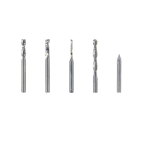 CNC Bits (5 Bits) for Snapmaker 2.0,Snapmaker Artisan 3D Printer