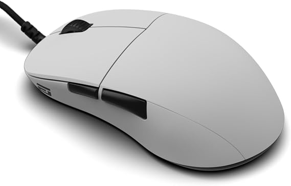 ENDGAME GEAR XM2 8K v2 Gaming Mouse White 30K DPI Optical Sensor, 8000Hz Polling, Claw Grip Design for Medium to Large Hands, Lightweight (51.5g)