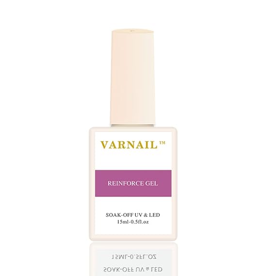 VARNAIL Nail Strengthener Reinforce Gel, Clear, Gel, Strengthener, Repair, Hardener, Nail Strengthening Products, Nail Gel, DIY Nail Art