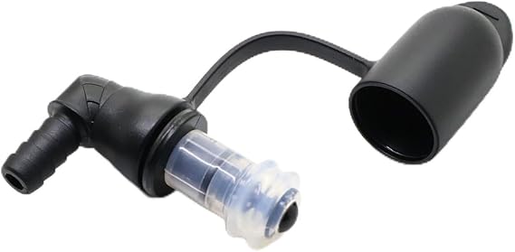 Replacement Bite Valve with Cover Silicone Hydration Pack Backpack Bladder Rubber Mouthpiece Valve Fits Camelbak Platypus