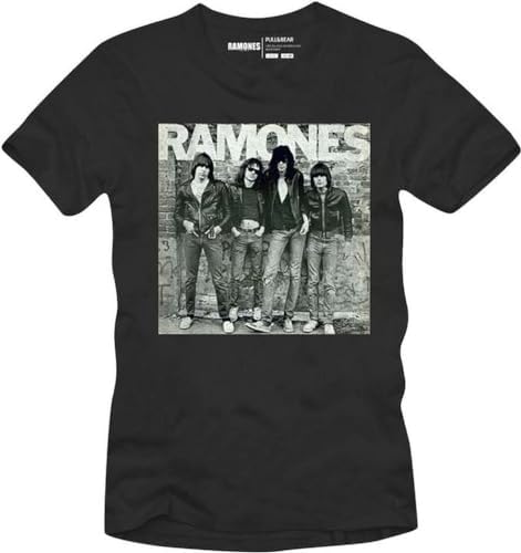 Bravado Ramones Mens 1st Album Cover T-Shirt Black