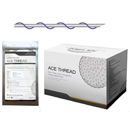 ESD ACE PDO thread lift KOREA facewhole body - Mono Screw Type 20pcs - 12 sizes 27G50