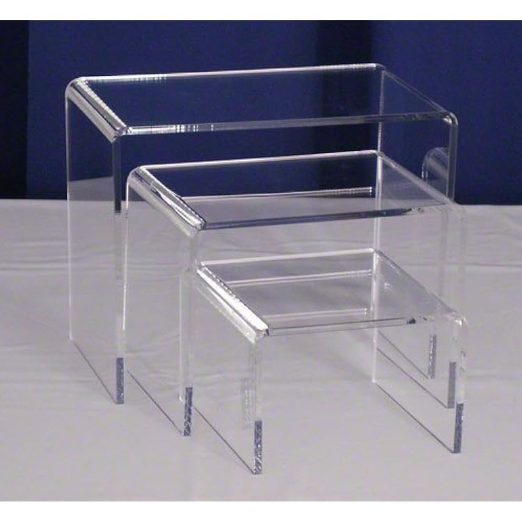 MS9 Mannequin Stand, Acrylic Riser Set, Medium
