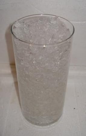 Water Crystals - Water Absorbing & Expanding Gel Ice | For Heat Packs, Neck Scarves, Cool Wraps, Ice Packs, Vase Filler, Centerpiece Decor