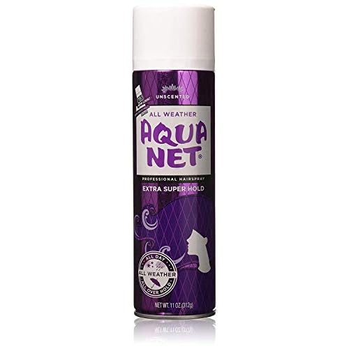 PACK OF 18 - Aqua Net All Weather Professional Hairspray, Extra Super Hold, Unscented, 11 oz