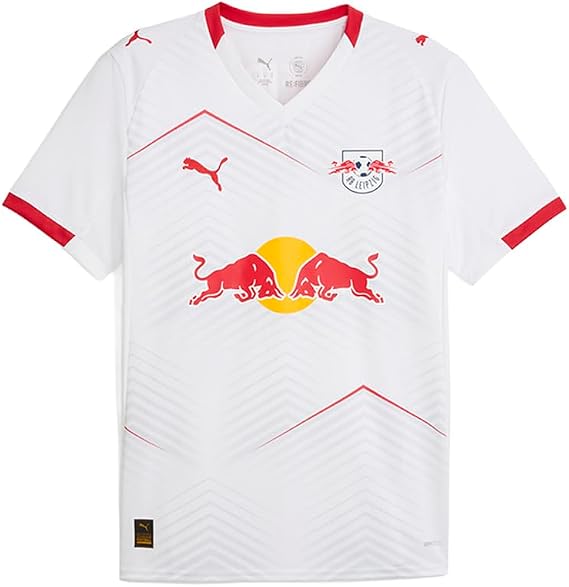 PUMA Mens RBL Home V Neck Long Sleeve Replica Jersey Casual