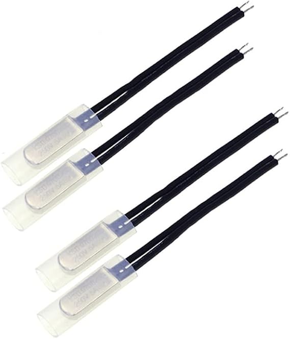 2PCS KSD9700 5A 250V Thermostat Thermal Protector fuses Temperature Switch,Normal Open,35C