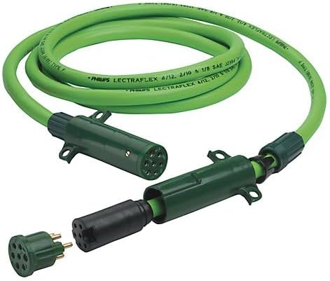 Belgrade Parts & Service, Inc. Phillips 12' ABS LECTRAFLEXTM Spiral Wrapped Power Cable with QCP