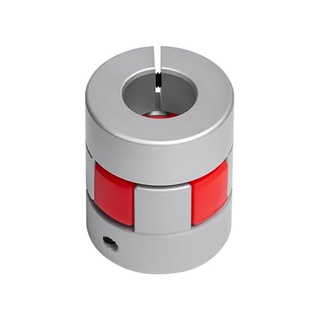 Aluminium Plum Flexible Shaft Coupling Diameter 25mm Length 30mm Connector Flexible Coupler for 3D Printer CNC Machine and Servo Stepped Motor (D25 L30, 5-5mm)