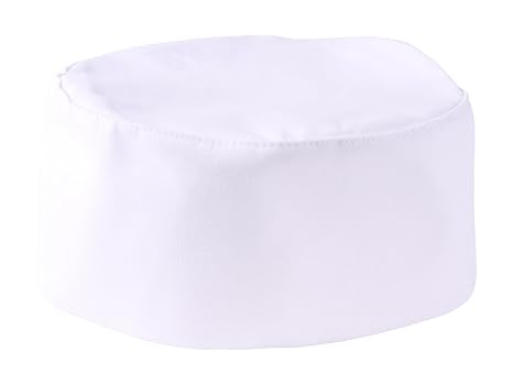 Mercer Culinary M60075WH Skull Cap with No Mesh, White