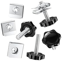Amazicha Saddlebag Locks Theft Deterrent Saddle Bag Mounting Screw Bolt Black Fit for Harley Davidson Touring Street Glide,Electra Glide, Road Glide, Road King 1988-2024