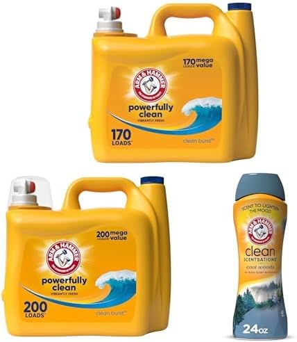 Bundle of Arm & Hammer 2LLD+ 1 Scent Booster