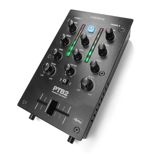Reloop PTB-2 Portable and Compact 21-Channel DJ Mixer