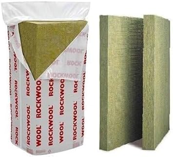Rockwool RWA45 Acoustic Insulation 25-100mm Slabs 1200mm x 600 (75mm 4.32m2/Pack (6 Slabs))
