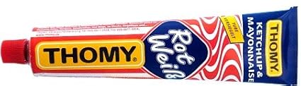 Thomy Rot Weise ( Red White - Ketchup & Mayonnaise In Tube ) 200 ml