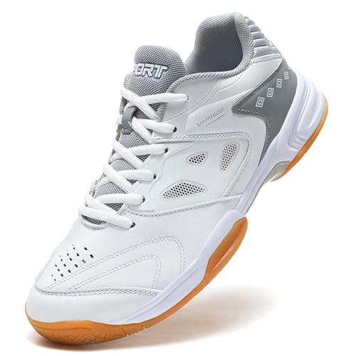 Tennis Badminton Shoes Mens Women Outdoor Indoor Court Shoes Anti Slip for Training - Adults Pickleball Sneakers