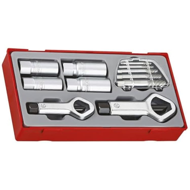 Teng TTSN11Stud and Nut Remover Set, 11 Pieces