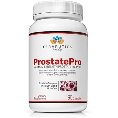 ProstatePro - 33 Herbs Saw Palmetto Prostate Health Supplements For Men | Reduce Urination | Hair Growth w DHT Blocker | Beta Sitosterol, Pygeum and Saw Palmetto for Men Prostate Support, 90 Capsules