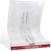 ABN Clear Plastic Sheeting 10 Micron 20 x 250ft Transparent Protective Masking Film Automotive Painting & More