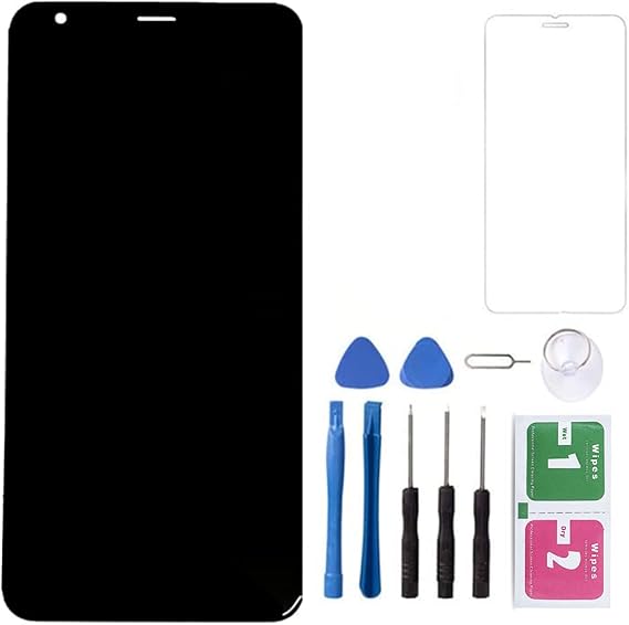 BAIGE, Compatible for LG Stylo 5 Stylus 5 LM- Q720 Q720CSPS Q720MSUS 6.2In LCD Screen Replacement Screen Touch LCD Display Digitizer Assembly (Repair Tape Tool Kit with Tempered Glass)