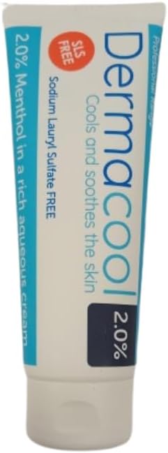 Dermacool Plus 2% Menthol Aqueous Cream – 100g