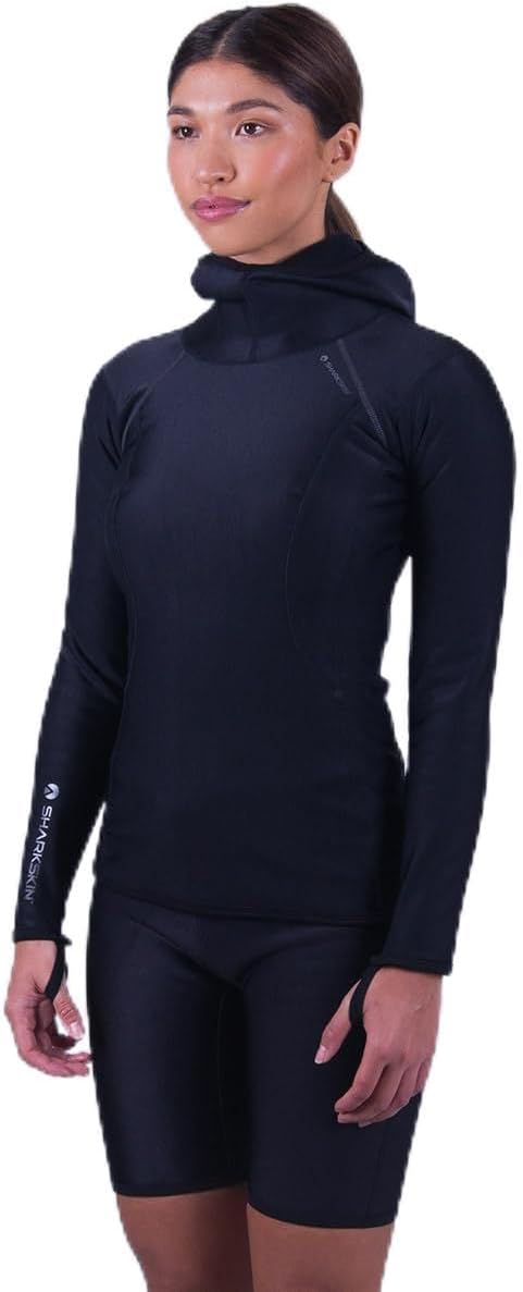 Sharkskin Chillproof Long Sleeve with hood Womens