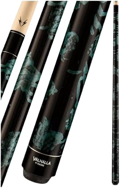 Viking Valhalla 200 Series Pool Cue 58" Billiards Stick Pick Your Design