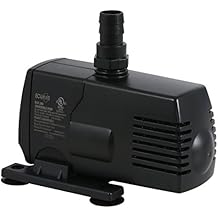 EcoPlus 290 GPH (1098 LPH, 17W) Submersible Water Pump w/ 6 ft Power Cord | Aquarium, Fish Tank, Fountain, Pond, Hydroponics