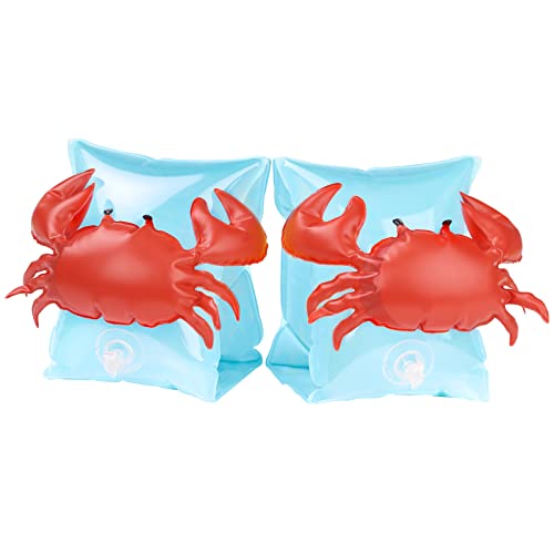 HeySplash Inflatable Armbands for Kids Aged 3-6, Pool Arm Floatie Sleeves Floater Tube Water Wings Swimming Armlets, Up to 55lbs