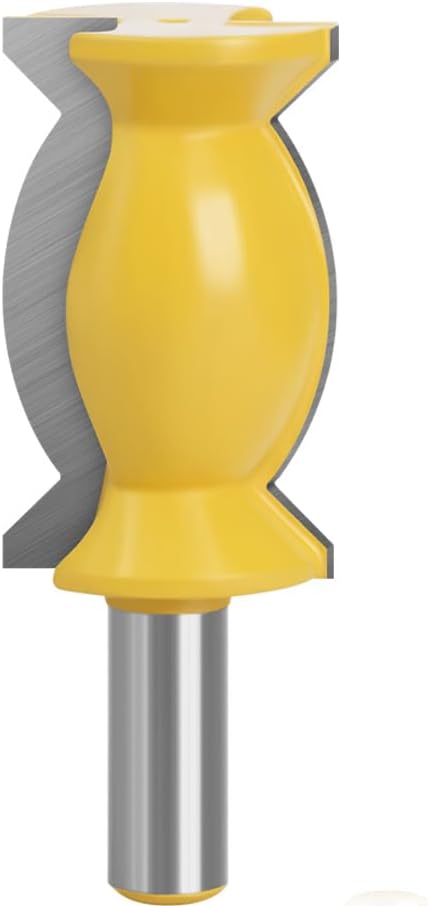 Concave Radius Milling Cutters Crown Molding Armrest Router Bit Large Line Knife Wood Work Bits,12mm Shank