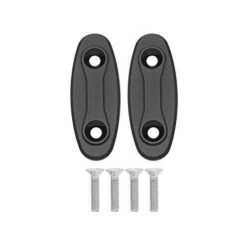 Motorcycle Rearview Mirror Block Off Base Plates Mirror Decorative Cover Caps Compatible with Suzuki GSXR600 GSXR750 GSXR1000 GSXR 600 GSX-R 750 1000 2005-2012-Black