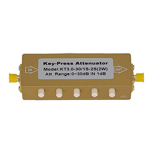 Adjustable Key-Press Attenuator Step-Adjustable Attenuator 0-30dB SMA 2W