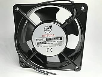 12cm JINYUDA FD1238A2HS 220-240V 0.140.10A AC Cooling Fan
