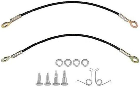 Tailgate Cables Rear for 1968-1977 Chevrolet El Camino 2pcs OE# 1429C