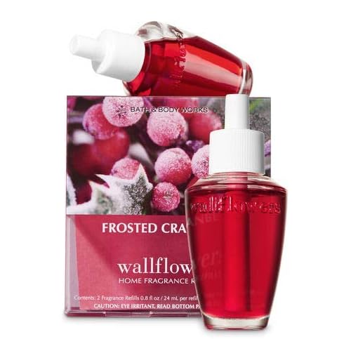 Bath & Body Works White Barn Wallflower Home Fragrance Refills FROSTED CRANBERRY