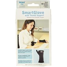 Imak Smart Glove with Thumb Support, Black, Small
