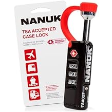 NANUK TSA Approved Lock Durable, Secure Travel Case Lock with Cut-Resistant Steel Shackle & Rustproof