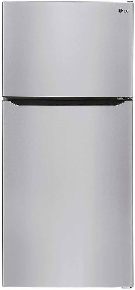 LG 33" Top Freezer Refrigerator LRTLS2403S 24 Cu. Ft Total Capacity, Internal Water Dispenser, LED Lighting, Stainless Steel